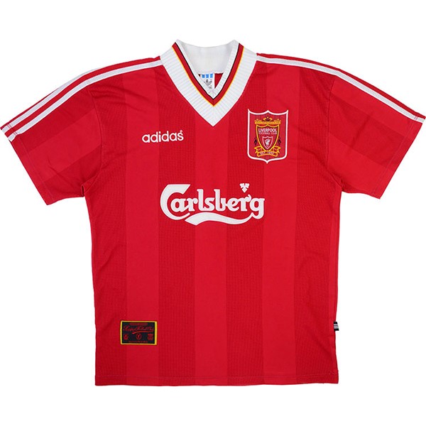 Authentic Camiseta Liverpool 1ª Retro 1995 1996 Rojo
